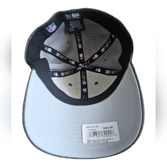 New Era 39Thirty Tampa Bay Buccaneers NFL Stretch Fit Hat Gray Sz S/M NWT - Picture 8 of 13